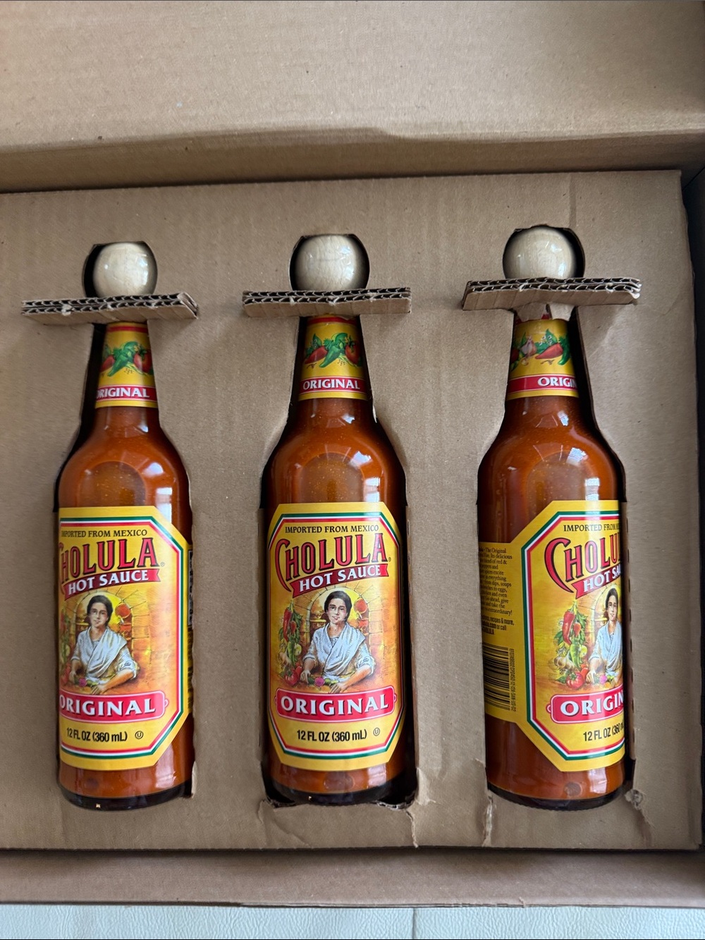 Cholula Original Hot Sauce - 12 fl oz Bottle (Set) - 3 bottles
